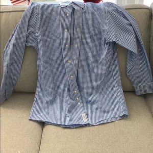 Brooks Brothers Blue Plaid Shirt